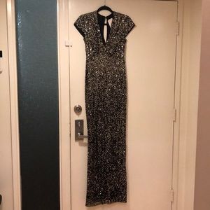 Gorgeous Nicole Miller Midnight Sequin Dress - 6